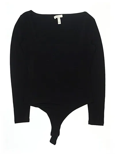 Pre-owned Leith Bodysuit In Black