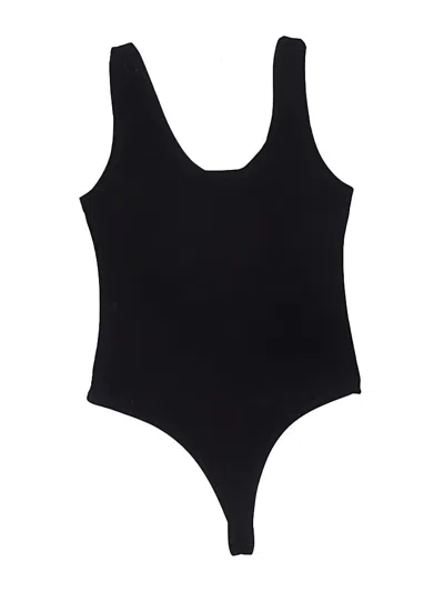 Pre-owned Leith Bodysuit In Black