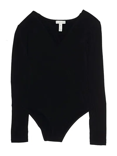 Pre-owned Leith Bodysuit In Black