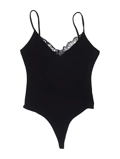 Pre-owned Leith Bodysuit In Black