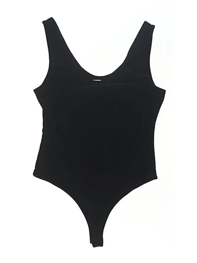Pre-owned Leith Bodysuit In Black