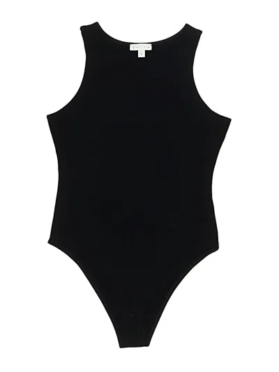 Pre-owned Leith Bodysuit In Black