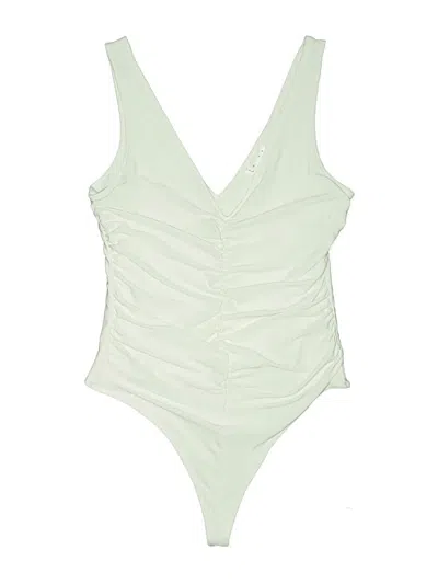 Pre-owned Leith Bodysuit In Green