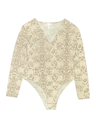 Pre-owned Leith Bodysuit In White