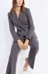 Leith Brooklyn Blazer In Gray
