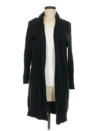 Pre-owned Leith Cardigan Sweater In Black