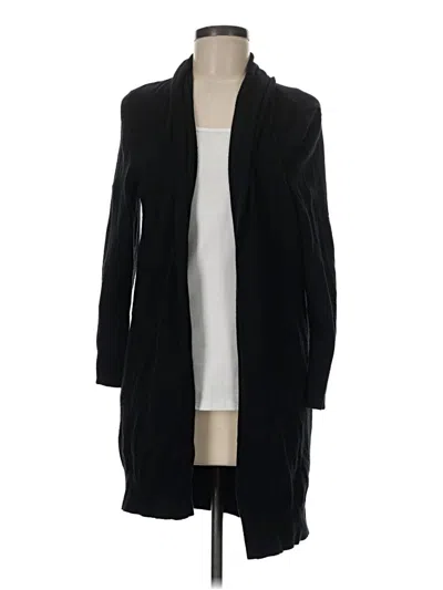Pre-owned Leith Cardigan Sweater In Black