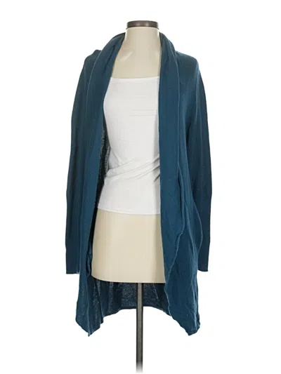 Pre-owned Leith Cardigan Sweater In Blue