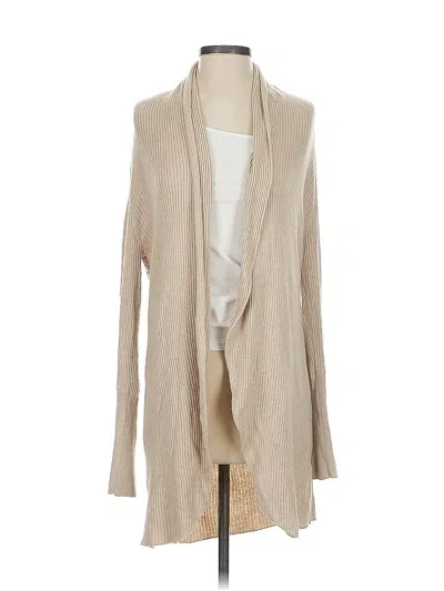 Pre-owned Leith Cardigan Sweater In Brown