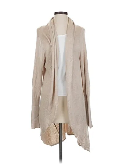 Pre-owned Leith Cardigan Sweater In Brown