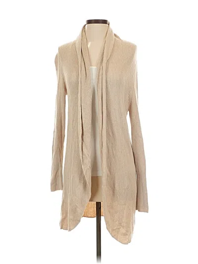 Pre-owned Leith Cardigan Sweater In Brown