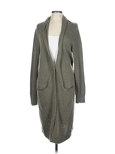 Pre-owned Leith Cardigan Sweater In Gray