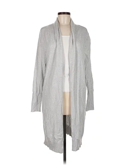 Pre-owned Leith Cardigan Sweater In Gray