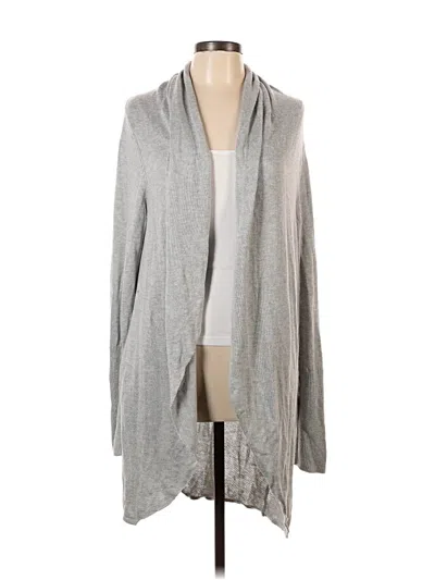 Pre-owned Leith Cardigan Sweater In Gray