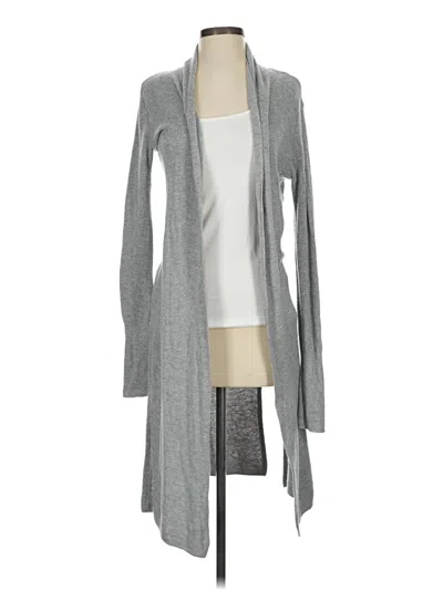 Pre-owned Leith Cardigan Sweater In Gray