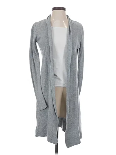 Pre-owned Leith Cardigan Sweater In Gray