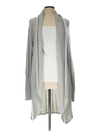Pre-owned Leith Cardigan Sweater In Gray