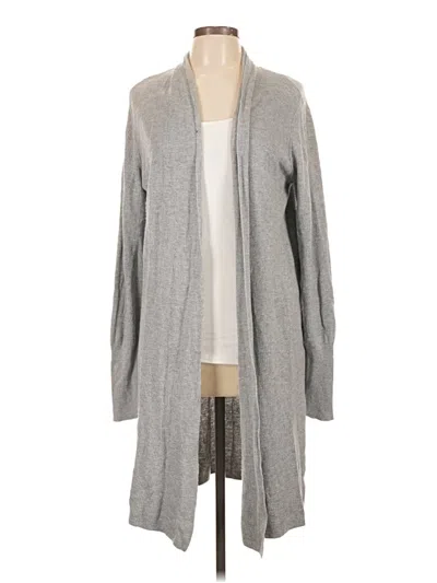 Pre-owned Leith Cardigan Sweater In Gray