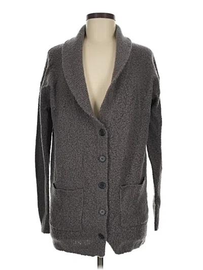 Pre-owned Leith Cardigan Sweater In Gray
