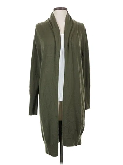 Pre-owned Leith Cardigan Sweater In Green