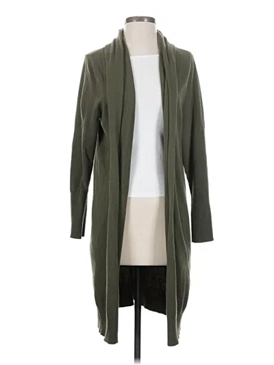 Pre-owned Leith Cardigan Sweater In Green