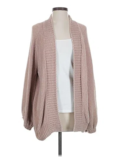Pre-owned Leith Cardigan Sweater In Pink