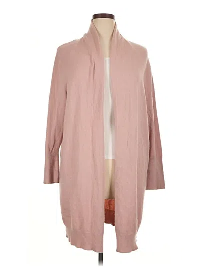 Pre-owned Leith Cardigan Sweater In Pink