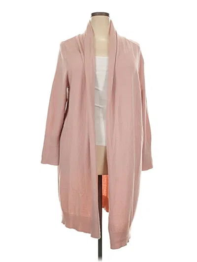 Pre-owned Leith Cardigan Sweater In Pink