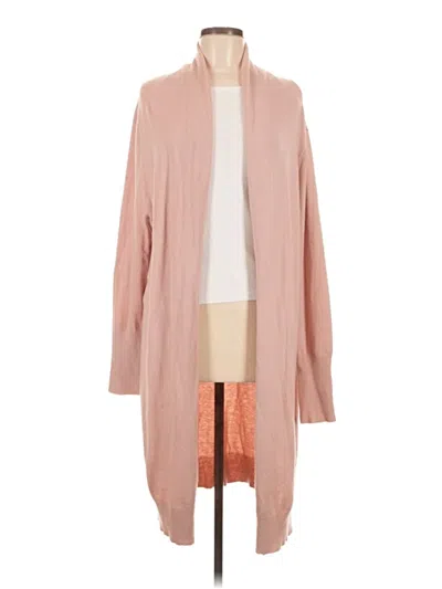Pre-owned Leith Cardigan Sweater In Pink