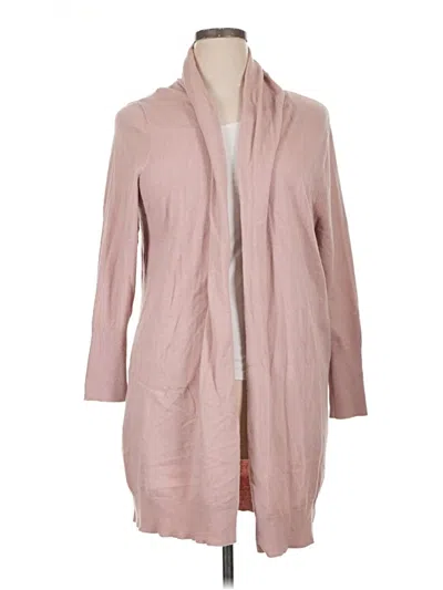 Pre-owned Leith Cardigan Sweater In Pink