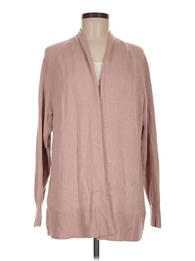 Pre-owned Leith Cardigan Sweater In Pink