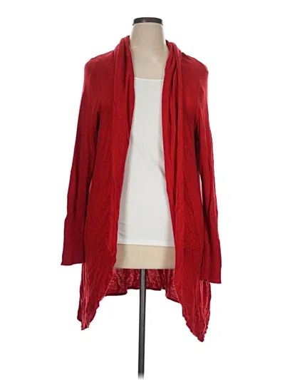 Pre-owned Leith Cardigan Sweater In Red