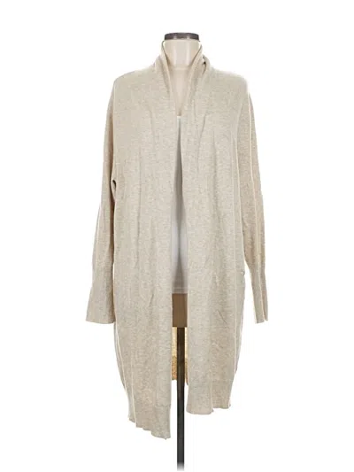 Pre-owned Leith Cardigan Sweater In Tan