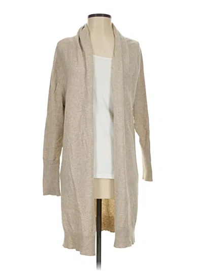 Pre-owned Leith Cardigan Sweater In Tan