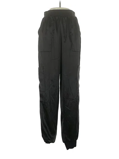 Pre-owned Leith Cargo Pants In Black