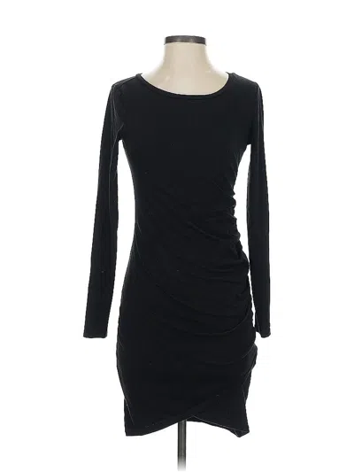 Pre-owned Leith Casual Dress In Black