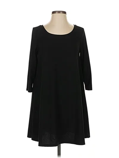 Pre-owned Leith Casual Dress In Black