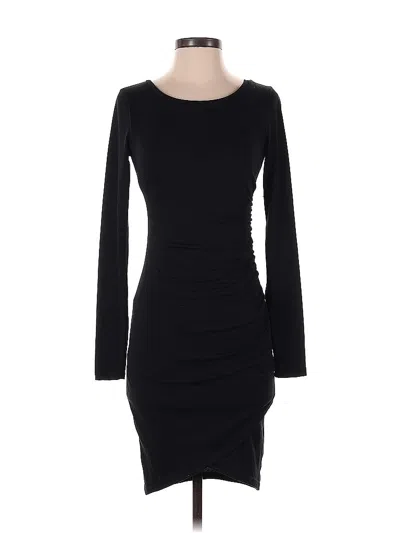 Pre-owned Leith Casual Dress In Black