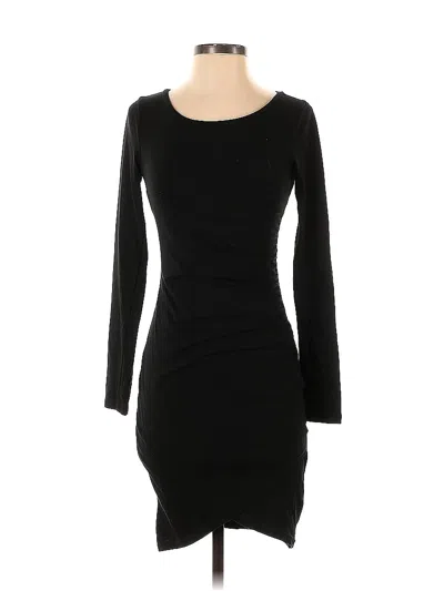 Pre-owned Leith Casual Dress In Black