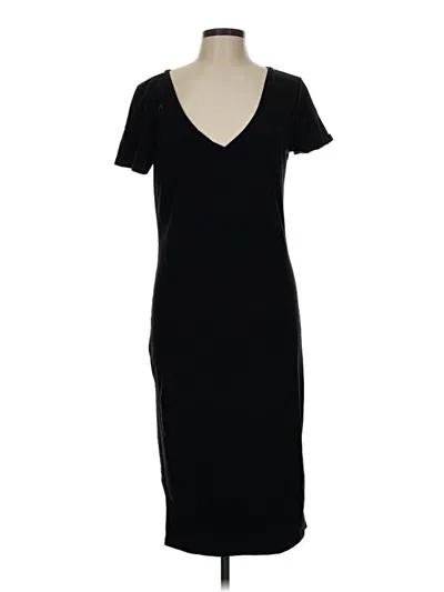 Pre-owned Leith Casual Dress In Black