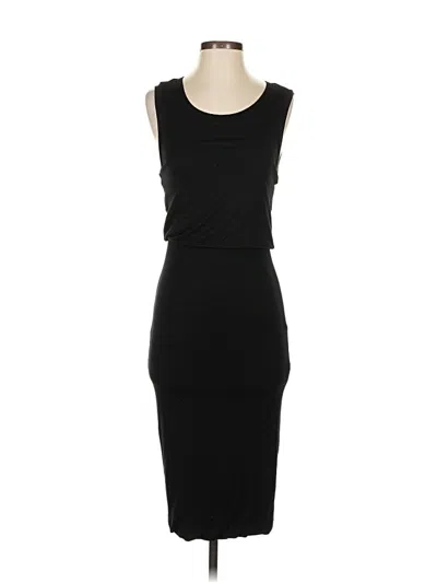 Pre-owned Leith Casual Dress In Black