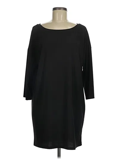 Pre-owned Leith Casual Dress In Black