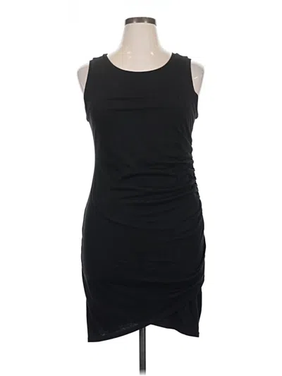 Pre-owned Leith Casual Dress In Black