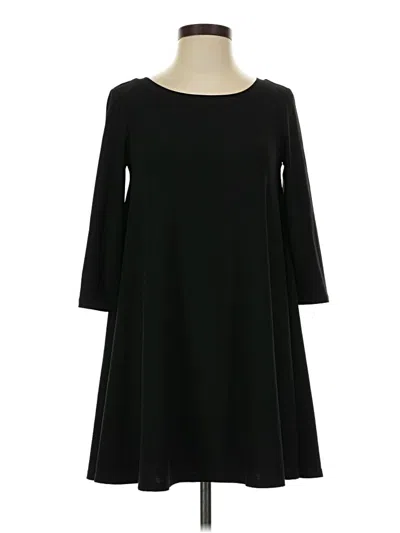 Pre-owned Leith Casual Dress In Black