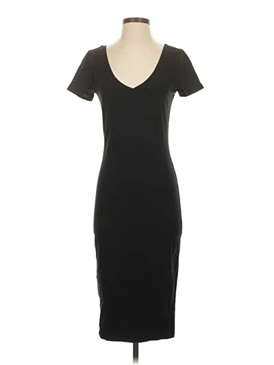 Pre-owned Leith Casual Dress In Black