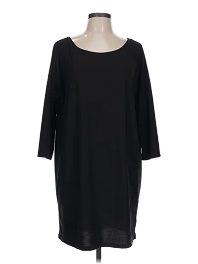 Pre-owned Leith Casual Dress In Black
