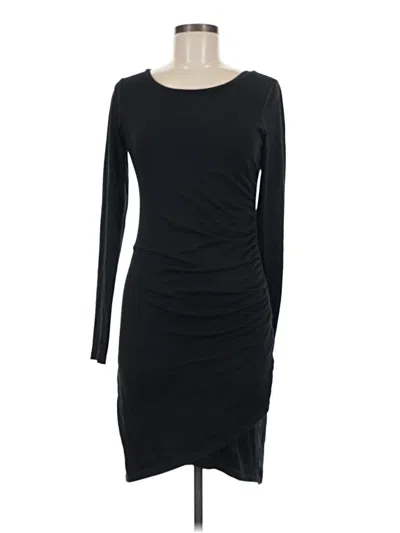 Pre-owned Leith Casual Dress In Black