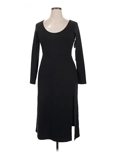 Pre-owned Leith Casual Dress In Black