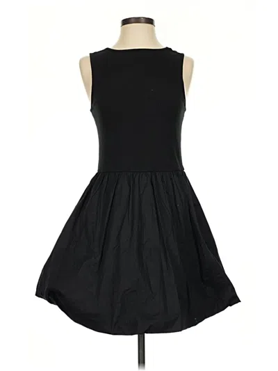 Pre-owned Leith Casual Dress In Black