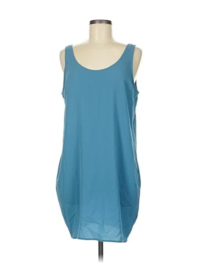 Pre-owned Leith Casual Dress In Blue